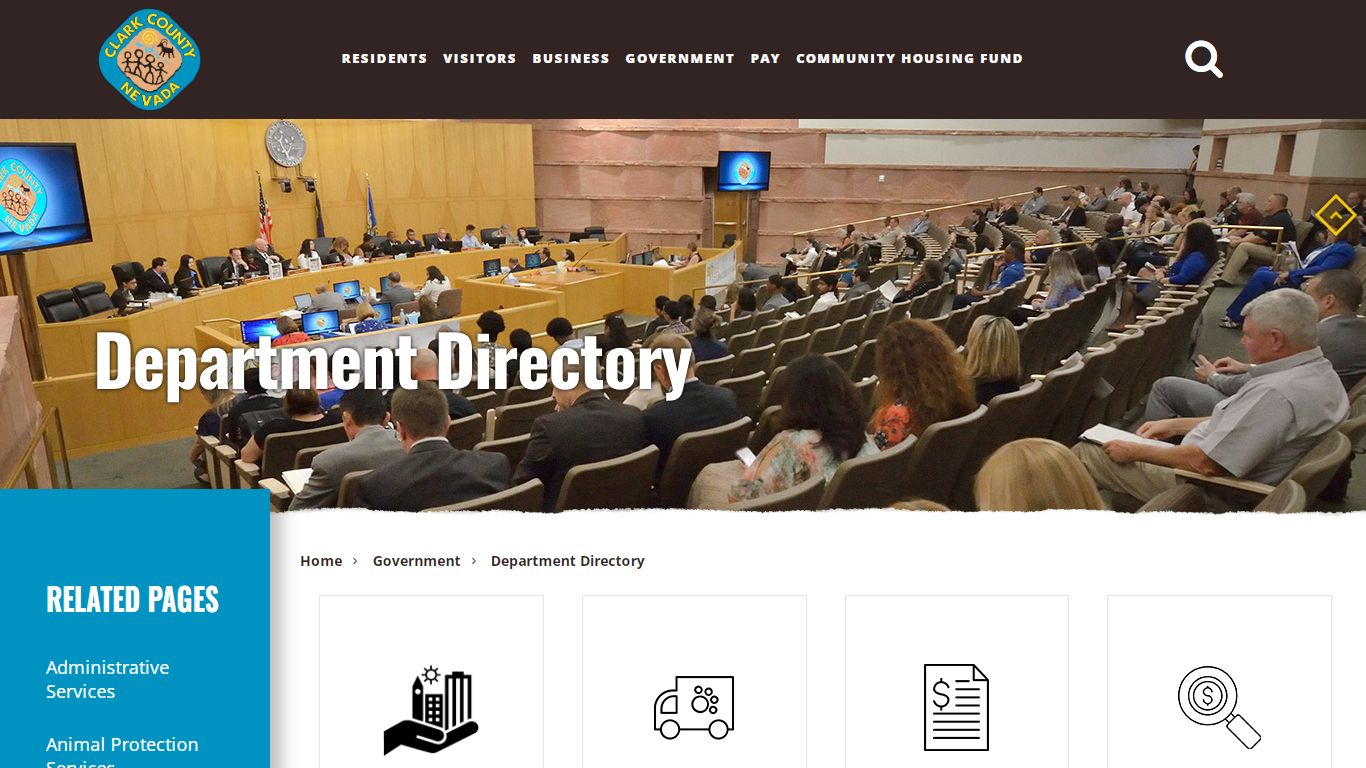 Clark County Department Directory | Official Site